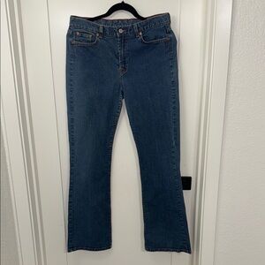 Lucky Brand Montesano Women's Size 8 12/ 31 Low Rise Boot Leg Jeans Made in USA